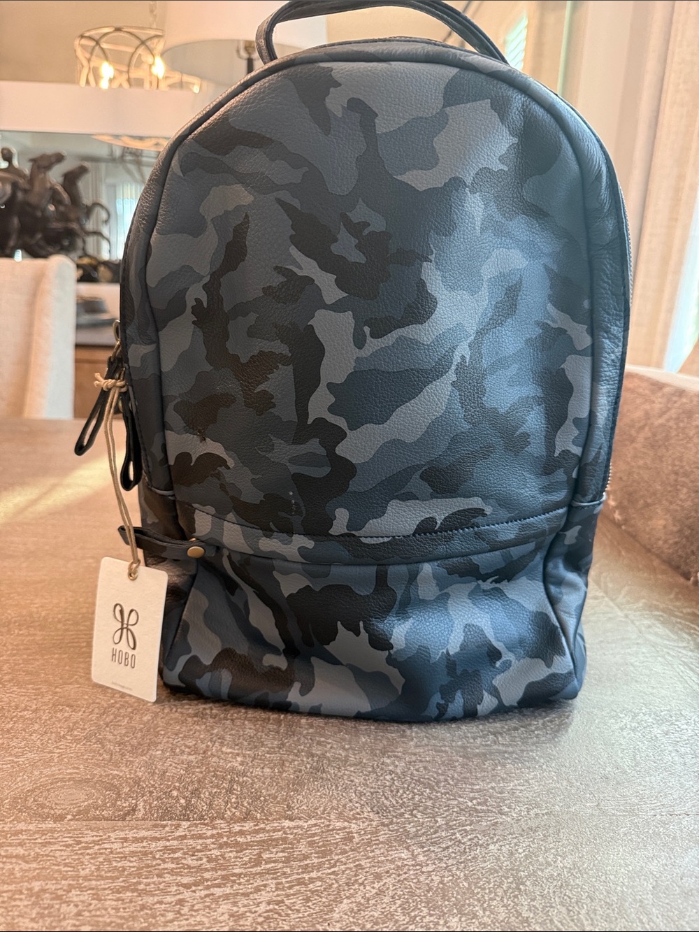 HOBO Black & Gray Camo Backpack
